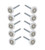 Cedmon 2 Sealed 6200ZZ Bearing Nylon Garage Door Roller 4 Stem 10 Pack