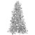 Large Silver Tinsel Christmas Tree Table Centerpiece | Party Decoration