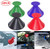 Leaflai Round Windshield Ice Scrapers Magic Cone-Shaped Car Windshield Ice Scrapers Car Snow Removal Shovel Tool