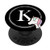 K Unicorn Letter Monogram Custom Initial Pop Socket Gift PopSockets Grip and Stand for Phones and Tablets