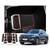 R RUIYA Compatible Car Slot Mats 2018 BMW X3 G01 Car Accessory Interior Door Mat Cup Mat Center Console Organizer Storage Box Slot Mats Red