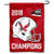 Eastern Washington Eagles 2018 Football Conference Champions Garden Flag