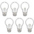 6 Pack 1W LED Replacement Light Bulbs Warm White 2700K for LED Outdoor String Lights B088CT2619