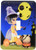 3dRose lsp-58840-1Little Witch On Halloween Single Toggle Switch