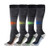 HLTPRO Compression Socks for Women  and  Men Circulation - 4 Pairs for Nurse Medical Flight Running HLTPRO Compression Socks for Women  and  Men Circulation - 4 Pairs for Nurse Medical Flight Running