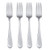 Oneida Flight Everyday Flatware Dinner Forks Set of 4