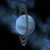 Posterazzi Artists concept Uranus is the seventh planet in our solar 27 moons and a vertical ring system Poster Print 14 x 14
