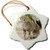 3dRose orn-71031-1 Cheetah Kapama Game Reserve South Africa-Af42 Spi0099-Sergio Pitamitz-Snowflake Ornament 3-Inch Porcelain