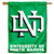 College Flags  and  Banners Co_ UND Fighting Hawks House Flag