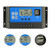 Temank 40A Solar Charge Controller 12V24V Auto Solar Panel Battery Controller 40Amp PWM Solar Regulator with Dual USB LCD fit for Small Solar System