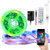 Spightdex LED Strip Lights 32_8ft Smart App Control Led Lights with Bluetooth Music Sync Color Changing RGB Led Light Strips for Bedroom TV Bar Party and Room Decor