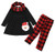 Christmas Toddler Kids Baby Girl Outfit Santa Dress Shirt Top Red Plaid Pants Set with Scarf Fall Winter Clothes 4-5T Red Lattice Outfits Christmas Toddler Kids Baby Girl Outfit Santa Dress Shirt Top Red Plaid Pants Set with Scarf Fall Winter Clothes 4-5T Red Lattice Outfits