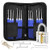 Stainless Steel Multi-Function Tool Repair Kit 17 PCS with Lock - Blue