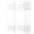OFFICE MAJOR Acrylic Sign Holder 4x6 - Wall Mount Sign Holder with 3M Tape Adhesive Office Door Sign Plastic Frame Wall Sign Holder Clear Wall Mount Frame Box of 6
