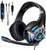 SADES Stereo Gaming Headset-Xbox One Headset Wired Gaming Headphones with Noise Canceling Mic Over Ear Headphones Compatible with PS4 Xbox One PC Mac Laptop - 822