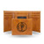NBA Rico Industries Laser Engraved Trifold Wallet Dallas Mavericks