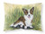 Carolines Treasures SS8004PILLOWCASE Corgi Moisture Wicking Fabric Standard Pillowcase Large Multicolor