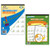 Channies One Page A Day Single Digit Multiplication  Double Digit Multiplication Workbooks 2 Pack for Elementary Grade Students
