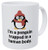 Wampumtuk I'm A Penguin Trapped In A Human Body Red 11 Ounces Funny Coffee Mug