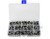 WINGONEER 600PCS 15Values 40-160V 50-600mA NPN PNP Power Transistor Assortment Assorted Kit 2N2222-S9018 Triode + Plastic Box