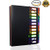 Expanding File Organizer Project Sorter 12 Pocket Rainbow Monthly Folder with Sidekick, Notebook Folders, A4 Size