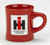 Red Stoneware 8oz Diner MUG with IH Logo