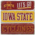 Open Road Brands Iowa State University Planked Wood Wall Décor