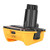 Battery Adapter DCA1820 Replacement for Dewalt 18V Tools Convert Dewalt 20V Lithium Battery DCB204 DCB205 DCB206 DCB606 to Dewalt 18V NiCad NiMh Battery Tools 1 pack
