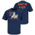 Denver Football Fans_ Dont Be a Dck Anti-Chiefs_ Navy T-Shirt Sm-5X Short Sleeve 2XL