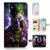( For Samsung S7 Edge , Galaxy S7 Edge ) Flip Wallet Case Cover & Screen Protector Bundle - A6688 Batman Joker