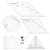 PH PandaHall 5 Size Acrylic Quilting Ruler Quilting Patchwork Ruler Sewing Handmade Drawing Tool Set Triangle Hexagon Trapezoid 45 Degrees 60 Degrees Ruler