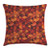 Ambesonne Orange Throw Pillow Cushion Cover Abstract Vector Retro Pattern of Triangles Modern Art Inspired Illustration Decorative Square Accent Pillow Case 18 X 18 Orange Brown