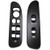 Driver  and  Passenger Door Window Switch Bezel for 2002-2010 Dodge Ram 1500 2500 3500 Window Switch Panel Bezel Black