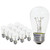 Feit String Light  and  Sign Replacement S14 Bulbs Incandescent 2700K Clear 24-pack