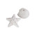 American Atelier Seashore Salt & Pepper Shakers, White