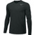 Nike Boys Legend Long Sleeve Athletic T-Shirt Black Black Size Youth Large