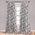 Ambesonne Letter Curtains Greyscale Illustration of Numbers Letters Collage Alphabet Composition Window Treatments 2 Panel Set for Living Room Bedroom Decor 56 x 63 Grey White