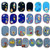 Woohome 25 PCS Iron on Patches Iron on Denim Patches Solar System Sewing Animal Knee Repair Patches Jeans Patch Iron on Inside for Clothing Jeans and DIY Repair