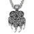 BaviPower Bear Paw Pendant Necklace with Celtic Knot Pattern ? Stainless Steel ? Nordic Scandinavian Necklace ? Authentic Viking Jewelry