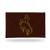 NCAA Rico Industries 3-Foot by 5-Foot Single Sided Banner Flag with Grommets Wyoming Cowboys