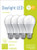 GE Lighting 32589 LED A19 General Purpose 10 (60-Watt-Replacement), 760-Lumen, Medium Base Light Bulb, 4-Pack, Daylight, 4 Piece