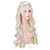 Daenerys Targaryen Costume Wigs for Game of Thrones Khaleesi Long Halloween Cosplay Wavy Curly Hair Wig Blonde