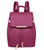 B and E LIFE Fashion Shoulder Bag Rucksack PU Leather Women Girls Ladies Backpack Travel bag Fuchsia