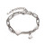 FANZE Love Bracelet 925 Sterling Silver Dainty Paperclip Link Chain Heart Bracelet Gift for Women
