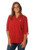 NCAA Womens UG Apparel Alabama Crimson Tide 2 Button Down Tunic 1X CrimsonWhite