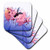 3dRose cst_54111_3 Anime Sleeping Ceramic Tile Coasters, (Set of 4)