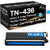 Etechwork Compatible Toner Cartridge Replacement for TN436C TN-436C TN436 TN-436 use with Brother MFC-L8900CDW MFC-L9570CDW HL-L8360CDW HL-L9310CDW Printer Cyan