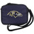 NFL Baltimore Ravens Fashion Style Crossbody Purse- Embroidered Logo
