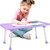 CHEFAN School Desk for Kids- Portable Child Desk- Flexible Lap Desk for Classrooms and Homeschool Height Adjustable and Foldable Table for Kids and Teens