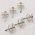 40 Pack Mini Adhesive Light Clips with 48 Nails _ All_Purpose Holiday Light Clips_ Decorating Wall Hanging Hooks for String Lights_ Christmas Light Cl